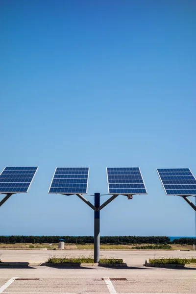 太陽電池パネル — ストック写真