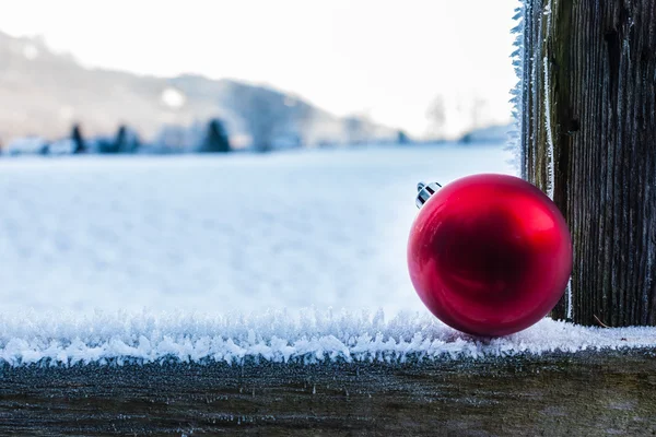 Karlı Noel — Stok fotoğraf