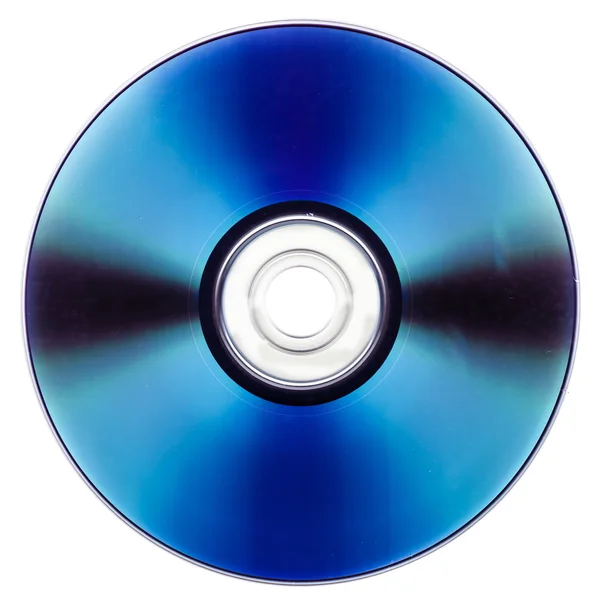 Dvd über weiß — Stockfoto