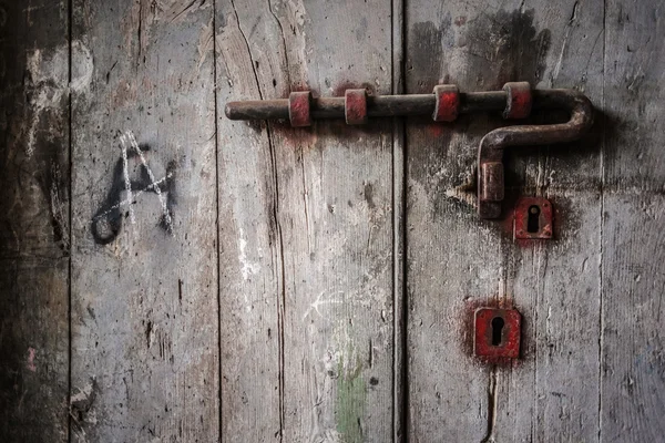 Porta trancada — Fotografia de Stock