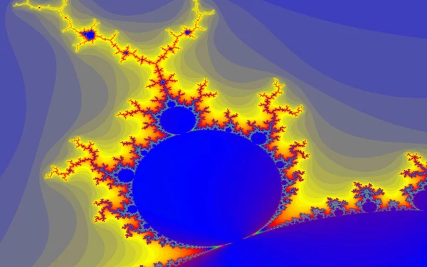 Zbiór Mandelbrota — Zdjęcie stockowe