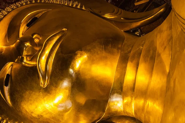 Reclining buddha detail — Stock Photo, Image