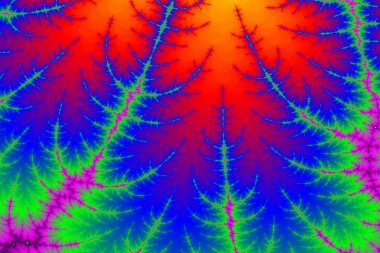 parlak fraktal arka plan