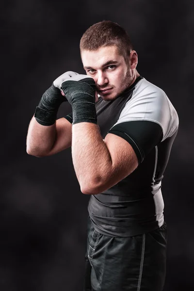 Karanlık boksör — Stok fotoğraf