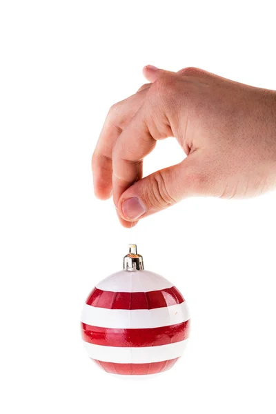 Striped christmas — Stock Photo, Image