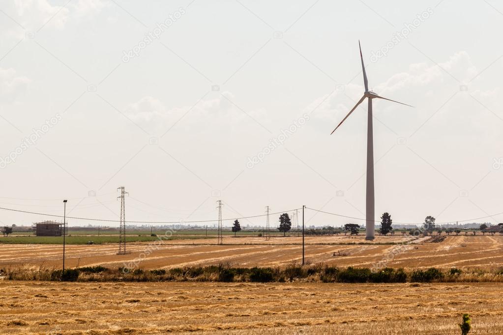 Rural wind turbine