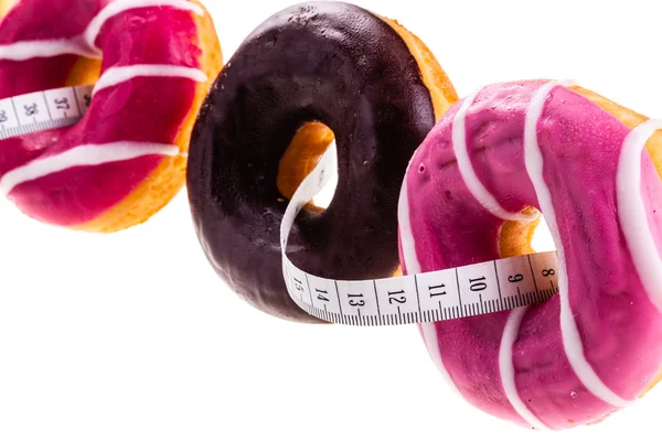 Donuts en meter — Stockfoto