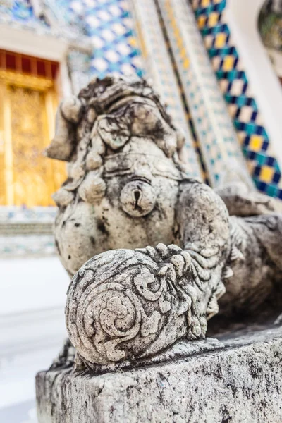 Chinese Dog sculpture — Stock Photo, Image