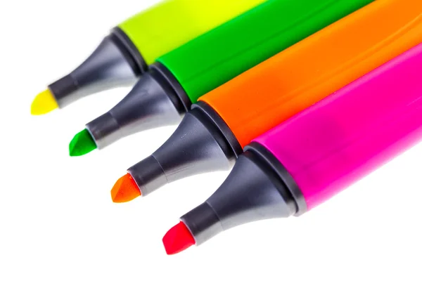 Kleurrijke Markers detail — Stockfoto