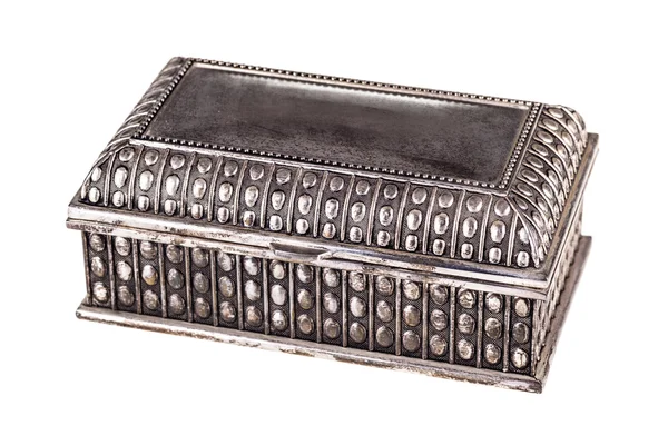 Silver casket — Stock Photo, Image