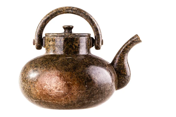 Marble teapot — Stock Photo, Image