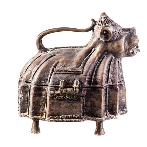 Dog shaped censer — Stock Photo, Image