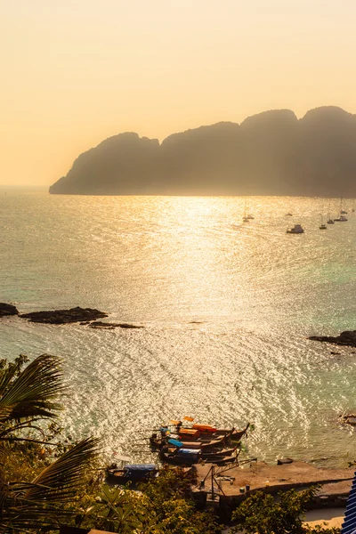 Thailändska sunset — Stockfoto