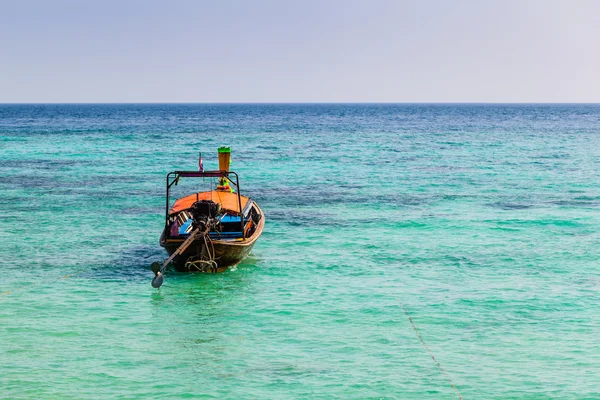 Barco de cola larga solitario — Foto de Stock