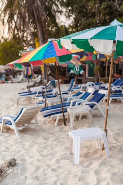 Sombrillas de playa — Foto de Stock