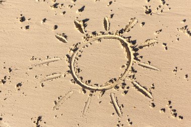 Çizim güneş