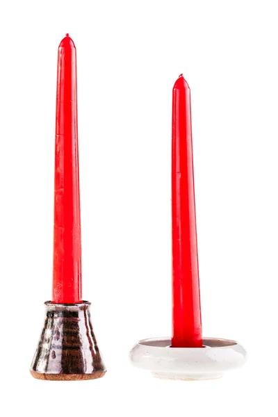 Two Old Candle holders — Stock Photo, Image