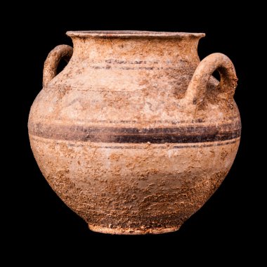 Daunian çift-kolu pot