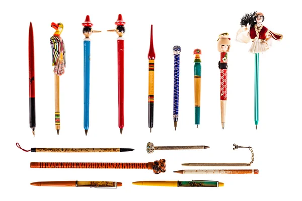 Grappige pen collectie — Stockfoto