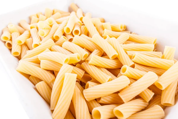 Tin full of pasta — Stock Photo, Image