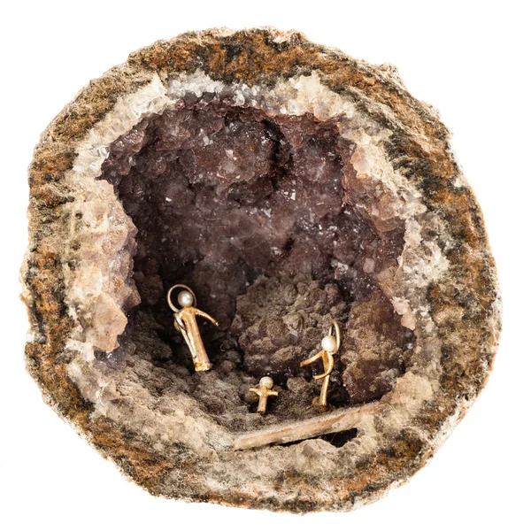 Geode crib — Stock Photo, Image