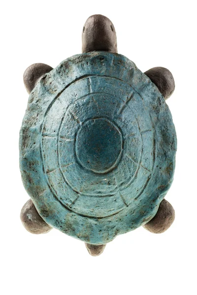 Clay turtle top — Stock Photo, Image