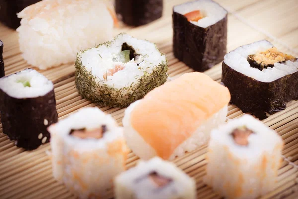 Cultura giapponese del sushi — Foto Stock