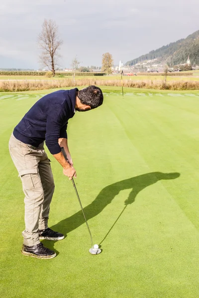 Bom tiro de golfe — Fotografia de Stock