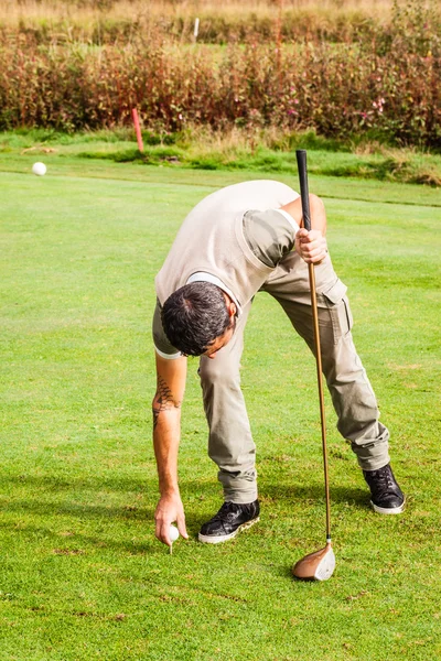 Golfové odpaliště — Stock fotografie