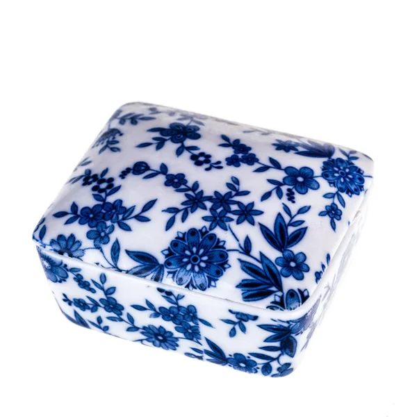 Porcelain casket — Stock Photo, Image