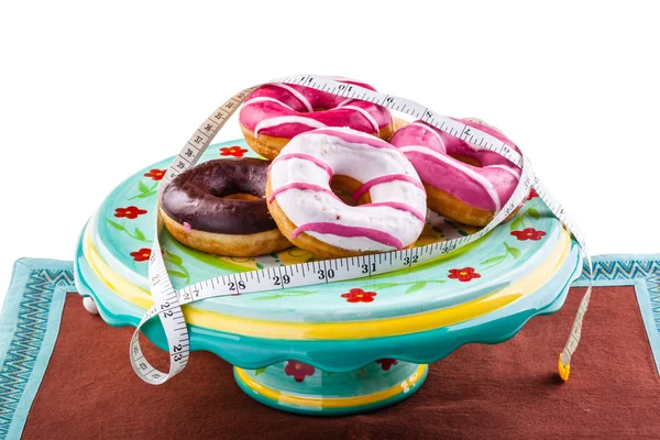 Donuts vetmesten — Stockfoto