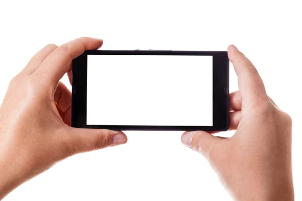 Anlık görüntü hareket eden telefon ile