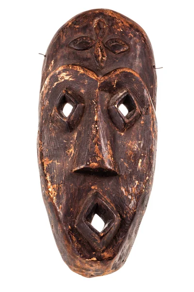 Antica maschera africana — Foto Stock