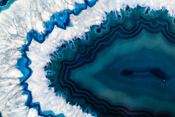 Синий бразильский геод Лицензионные Стоковые Изображения