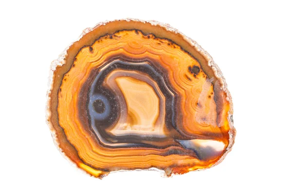 Rebanada de ágata Geode — Foto de Stock