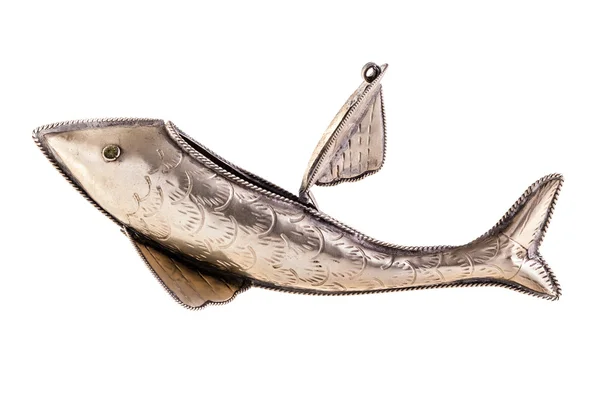 Metalowe ryby w kształcie trumny — Zdjęcie stockowe
