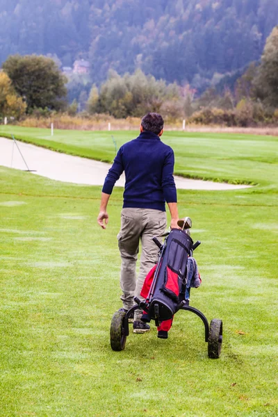 Golf oynama — Stok fotoğraf