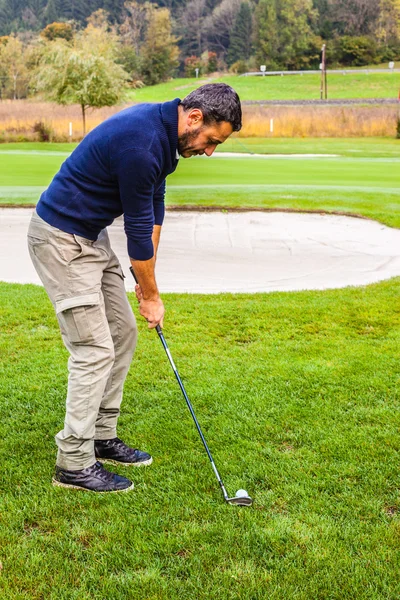 Hráč golfu — Stock fotografie