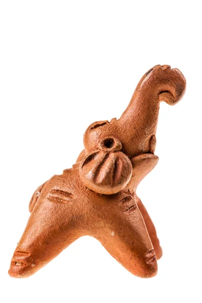 Clay elephant — Stock Photo, Image