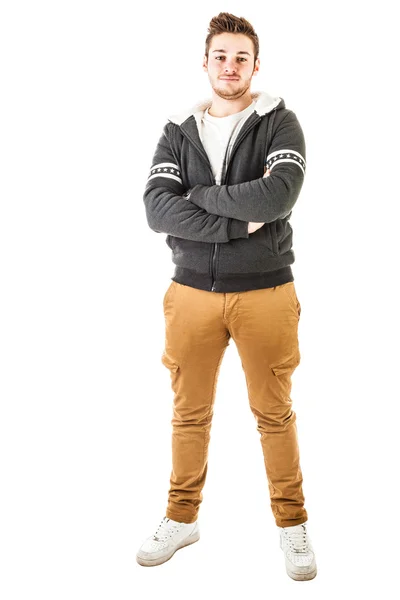 Fashionable hoodie dude — Stock Photo, Image