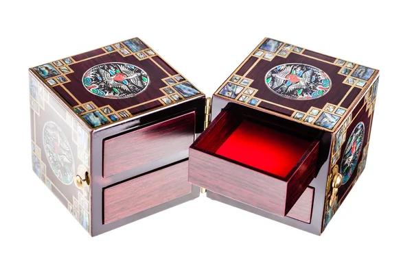 Luxury chinese casket — ストック写真