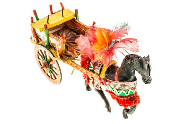 Sicilian folk horse cart