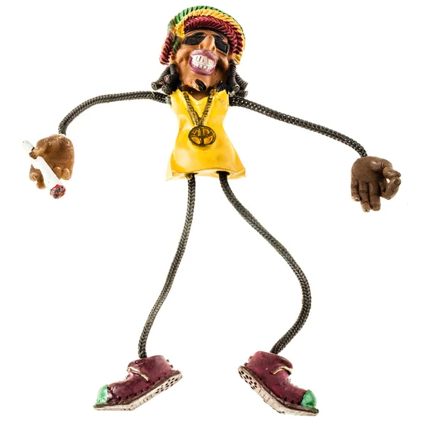 Rasta man character — 图库照片