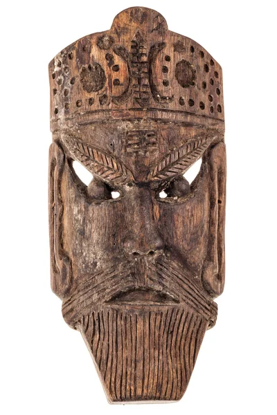 Máscara de madera europea — Foto de Stock
