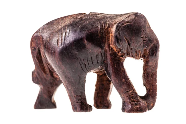 Carved elephant — Stock Photo, Image