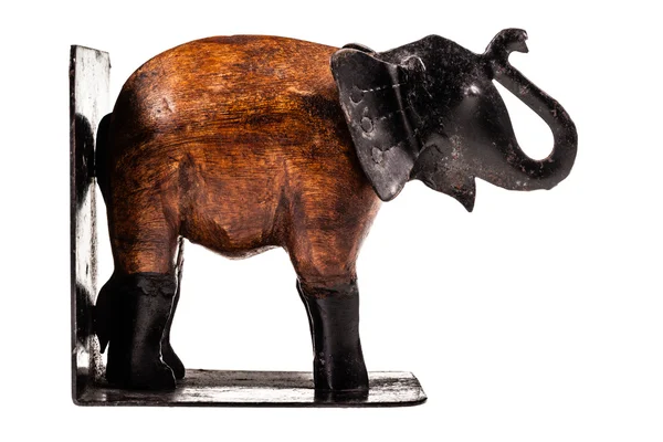 Elephant bookend — Stock Photo, Image