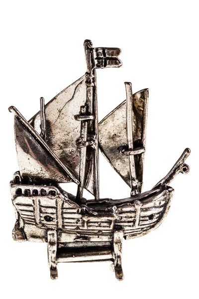 Silver galleon — Stock Photo, Image