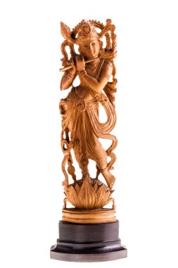 Krishna statuette clipart