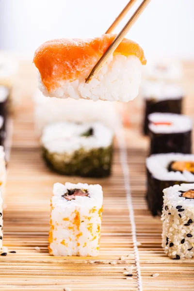 Traditional sushi bar — Stock Photo, Image