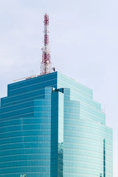 Skyscraper mast — Stock Photo, Image